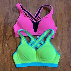 Victoria’s Secret VSX Sports Bra (Set of 2) Sz 34A